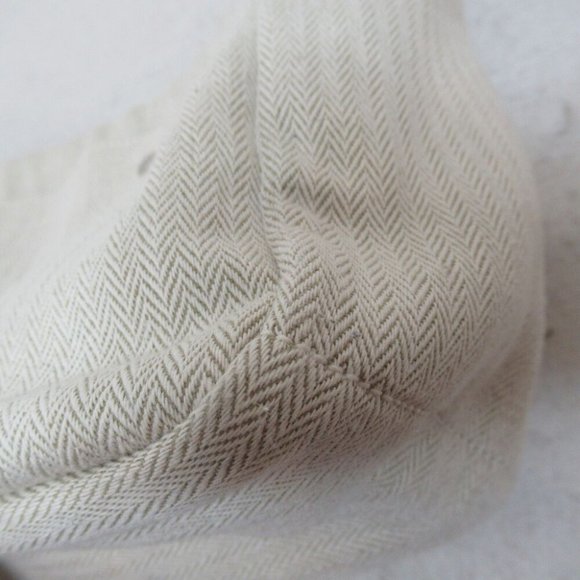 HERMES Fourbi Pouch 25 mini bag canvas Beige Natural - Picture 6 of 10